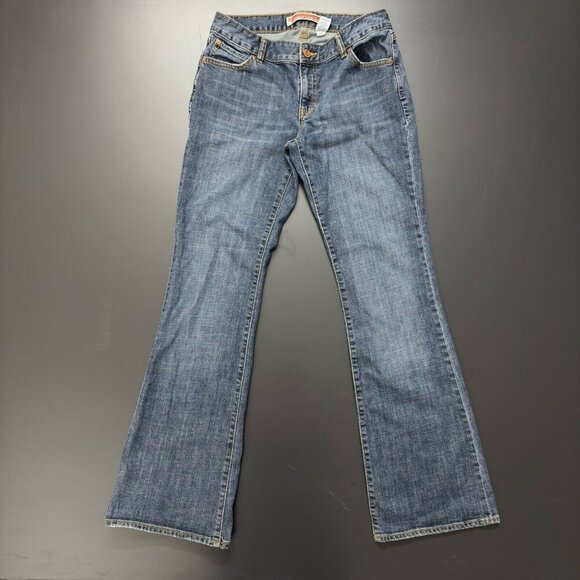 GAP Denim - GAP Bootcut Jeans Womens Denim Stretch Curvy Wash Y2K Blue Cotton 2000s 6R x 32”